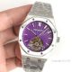 Swiss Grade Audemars Piguet Royal Oak Tourbillon Extra Thin 26522 replica Watch SS Purple Dial (3)_th.jpg